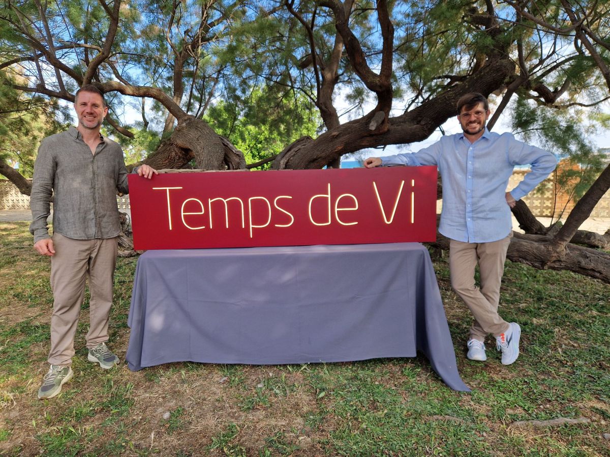 LA 15a FIRA TEMPS DE VI PRESENTA EL SEU CARTELL OFICIAL,OBRA DEL PINTOR VILANOVÍ LLUÍS AMARÉ